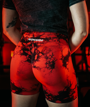 Load image into Gallery viewer, Phases High-Waisted Tie Dye Spandex Shorts