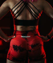 Load image into Gallery viewer, Phases High-Waisted Tie Dye Spandex Shorts