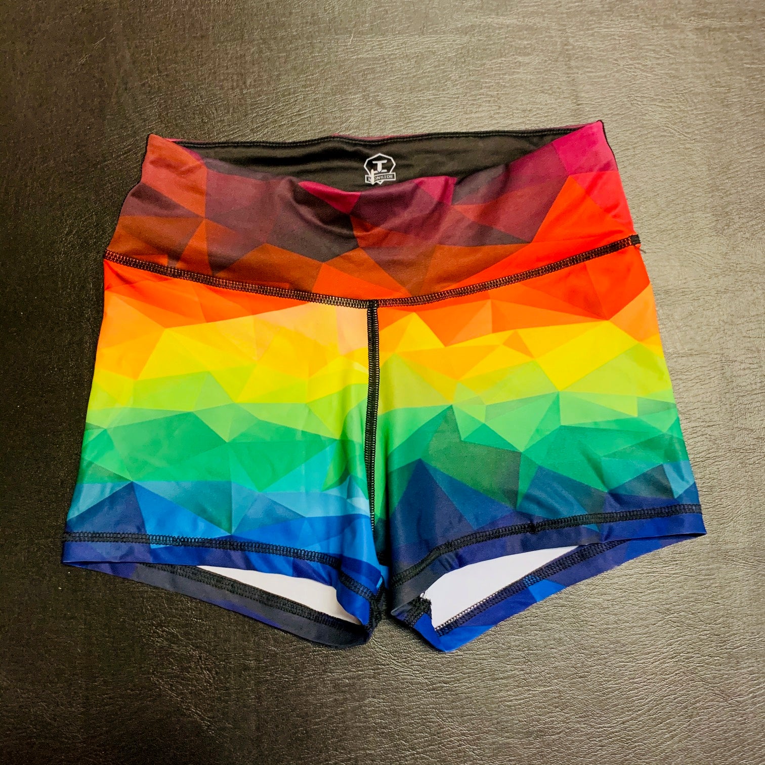 Cute Gay Pride Shorts, Sexy Rainbow Shorts, Rainbow Flag Booty